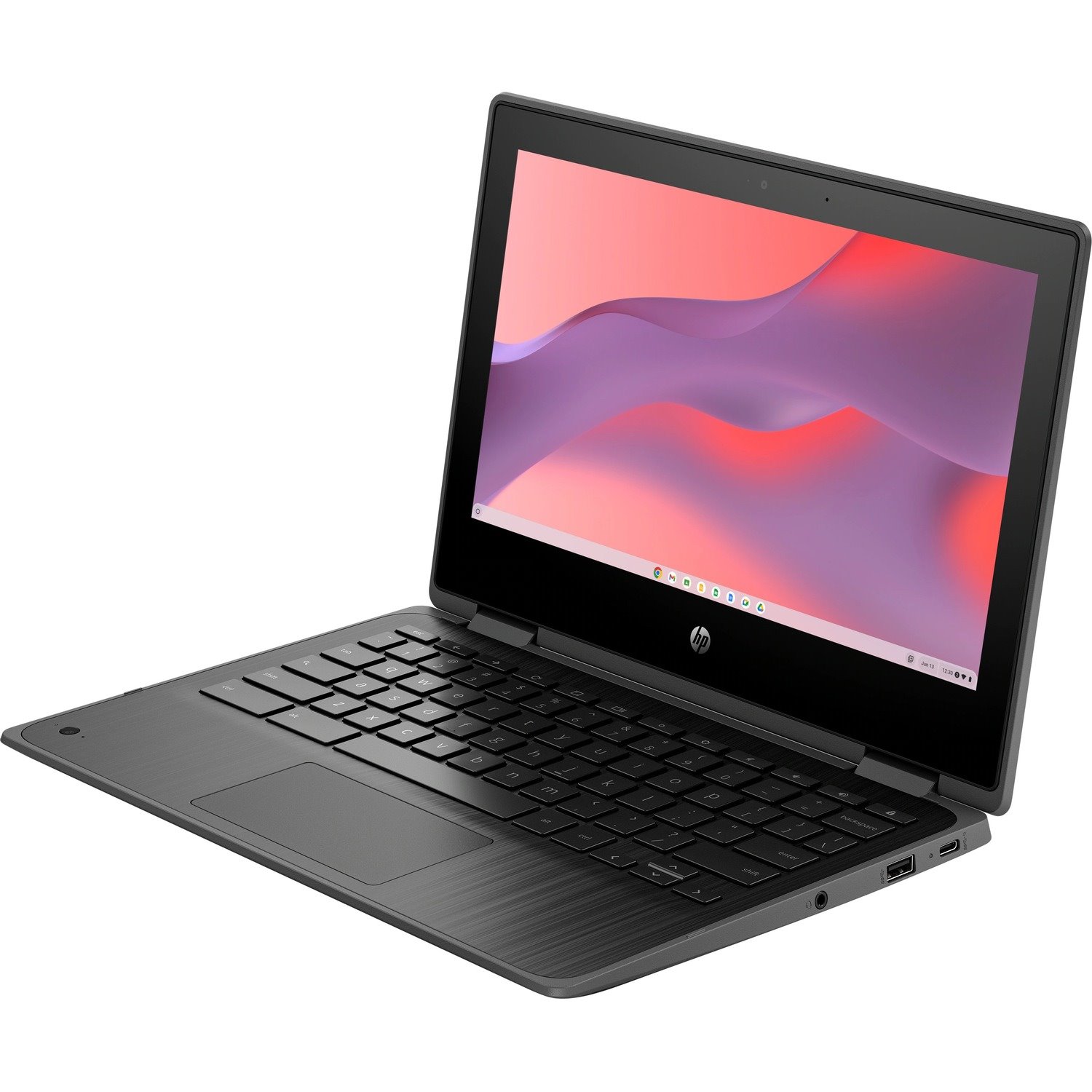 HP Fortis x360 G3 J 11.6" Touchscreen Rugged Convertible 2 in 1 Chromebook - HD - 60 Hz - Intel Celeron N5100 - 8 GB - 64 GB Flash Memory