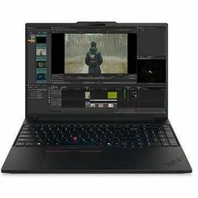 Lenovo ThinkPad P16s Gen 5 21XE0033US 16" Copilot+ PC Notebook - WUXGA - 60 Hz - Intel Core Ultra 7 Series 3 366H - vPro Technology - 64 GB - 1 TB SSD - English Keyboard - Black
