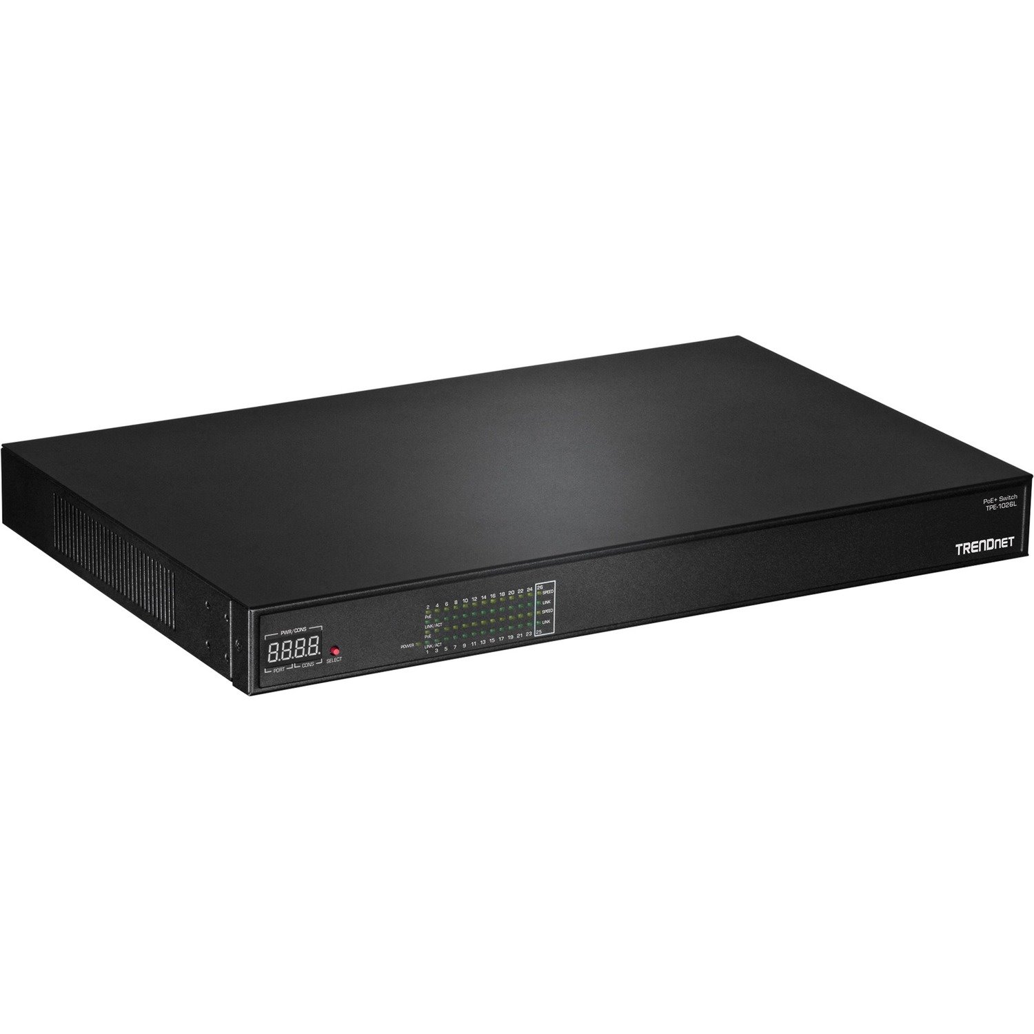 TRENDnet TPE-1026L 24 Ports Manageable Ethernet Switch - Gigabit Ethernet, Fast Ethernet - 10/100Base-TX, 1000Base-X
