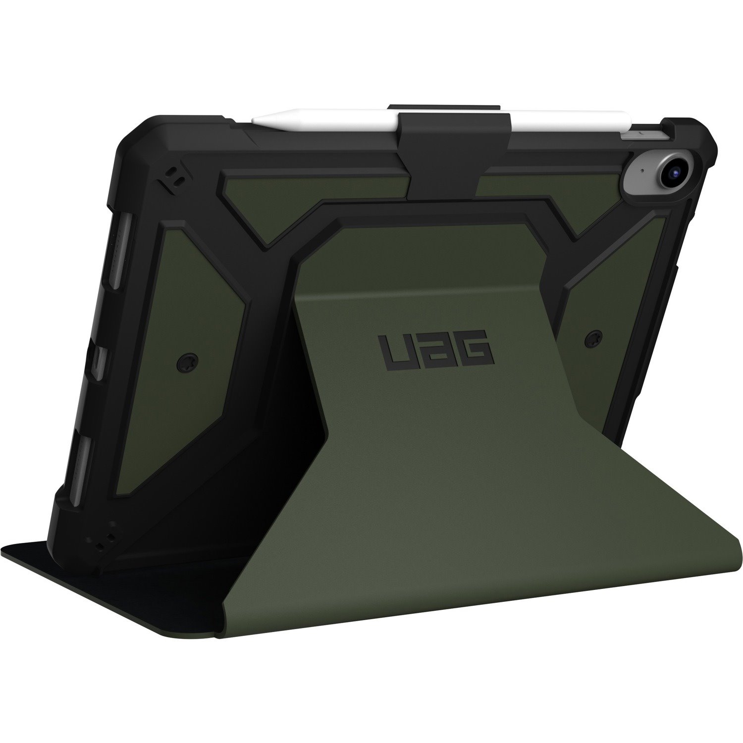 Urban Armor Gear Metropolis SE Rugged Carrying Case (Folio) for 27.7 cm (10.9") Apple iPad (2022) Tablet - Olive