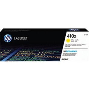 HP 410X Original High Yield Laser Toner Cartridge - Yellow Pack