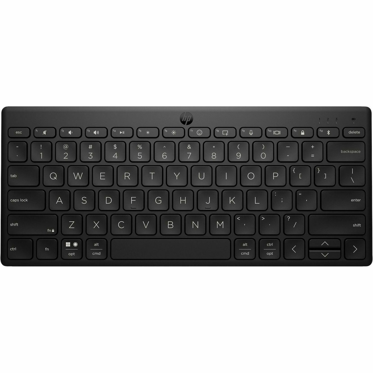 HP 355 Rugged Keyboard - Wireless Connectivity - Black