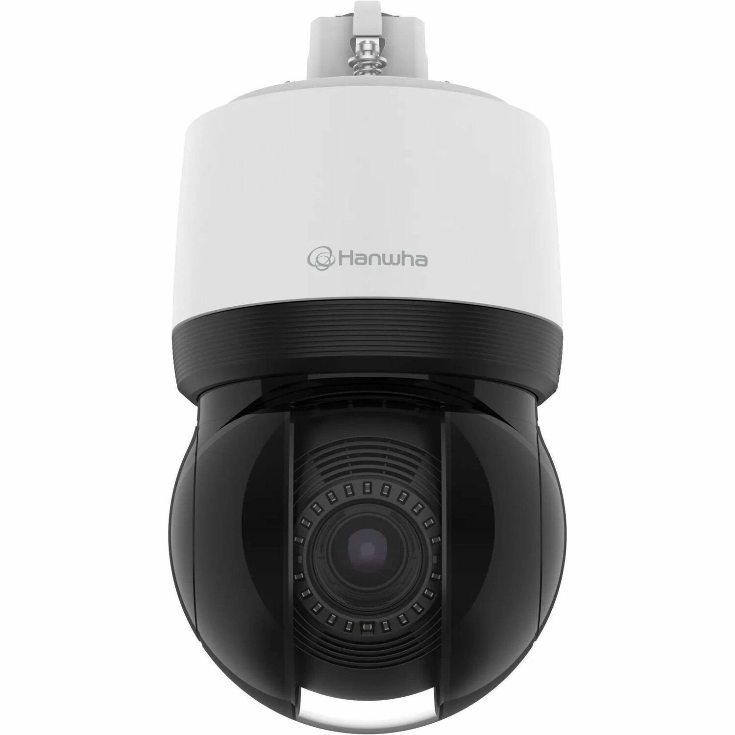 Hanwha XNP-C6403 2 Megapixel Outdoor Full HD Network Camera - Color - Dome - White, Black