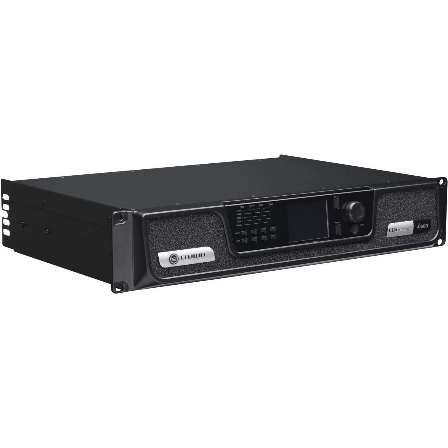 Crown CDi DriveCore 4|600 Amplifier - 2400 W RMS - 4 Channel - Black