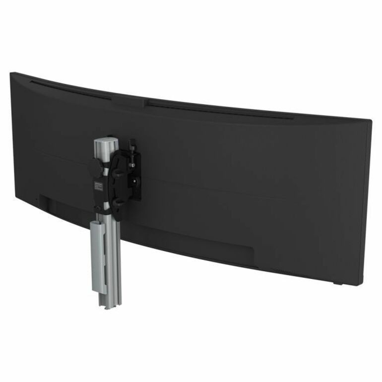 ATDEC HEAVY DUTY MONITOR MOUNT WITH F CLAMP - SILVER