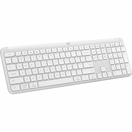 Logitech Signature Slim K950 Wireless Keyboard, Sleek Design, Switch Typing Between Devices, Quiet Typing, Off-white