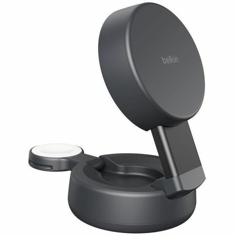 Belkin UltraCharge Pro 2-in-1 Convertible Magnetic Charger with Qi2 25W, Charcoal