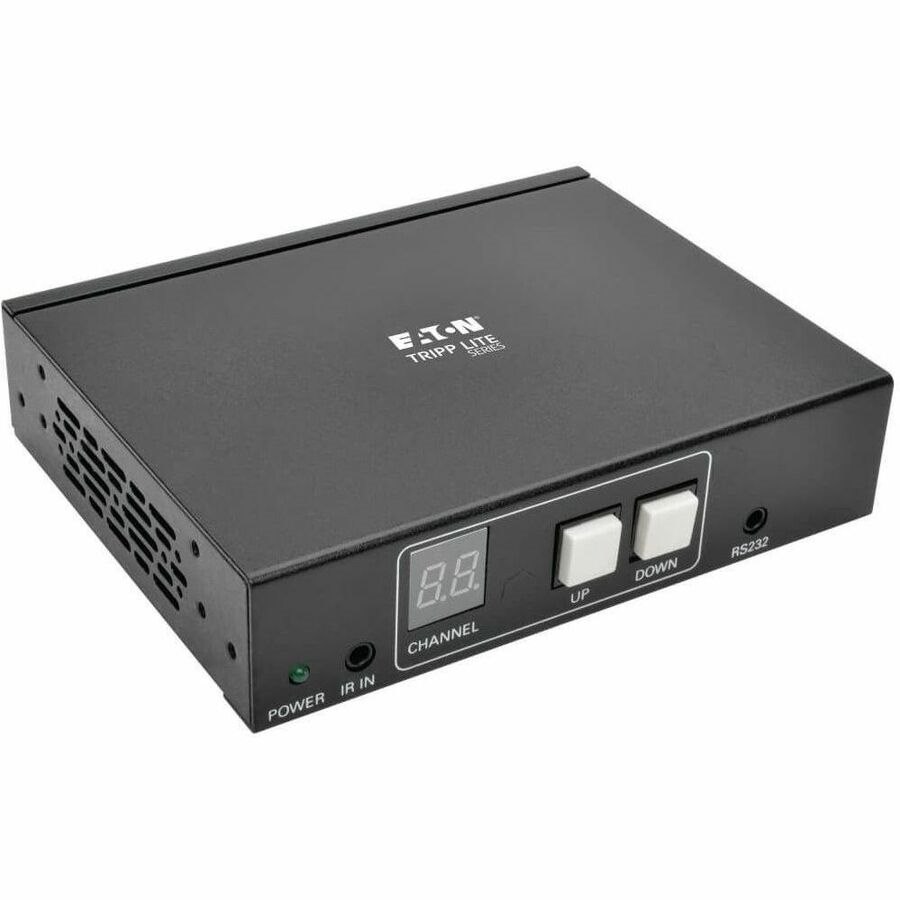 Eaton Tripp Lite Series VGA Audio + Video over IP Extender Receiver over Cat5/Cat6, RS-232 Serial and IR Control, 1920 x 1440, 328 ft. (100 m), TAA