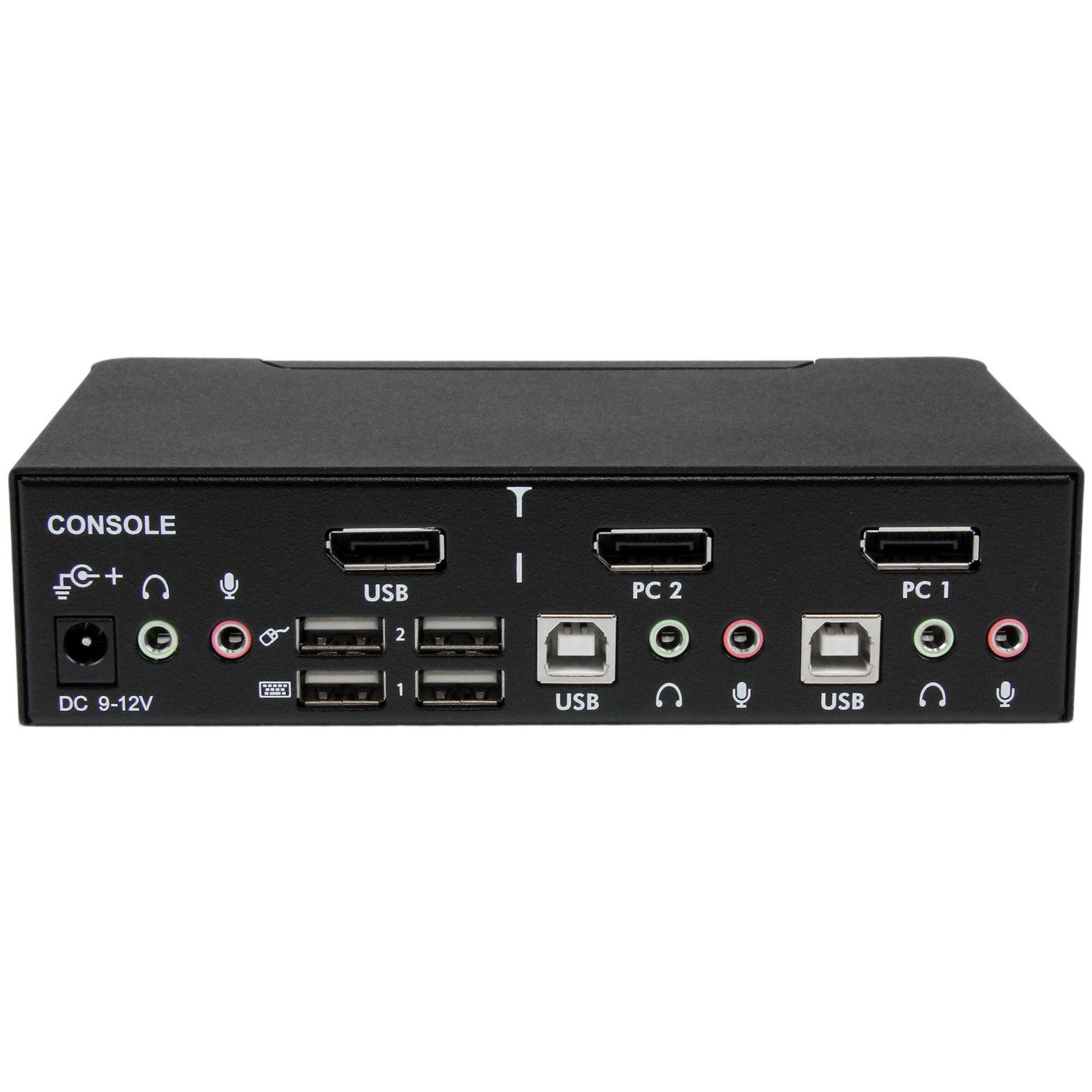 StarTech.com 2 Port USB DisplayPort KVM Switch with Audio