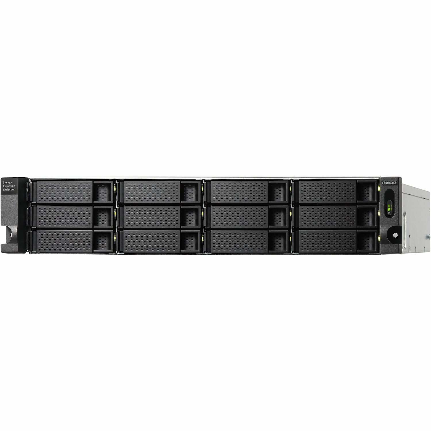 QNAP TL-R1200C-RP Drive Enclosure SATA/600 - USB 3.2 (Gen 2) Type C Host Interface - 2U Rack-mountable