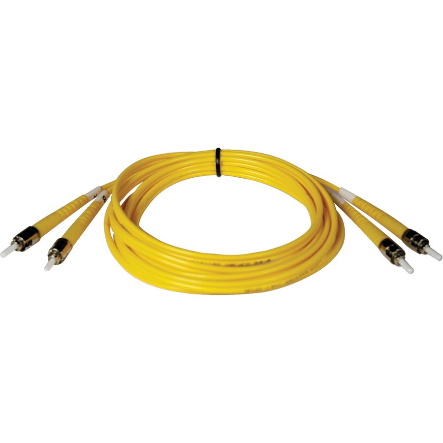 Eaton Tripp Lite Series Duplex Singlemode 9/125 Fiber Patch Cable (ST/ST), 9M (30 ft.)