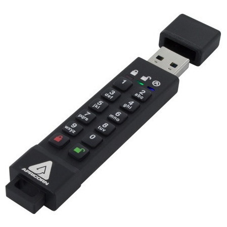 Apricorn 128GB Aegis Secure Key 3z USB 3.1 Flash Drive
