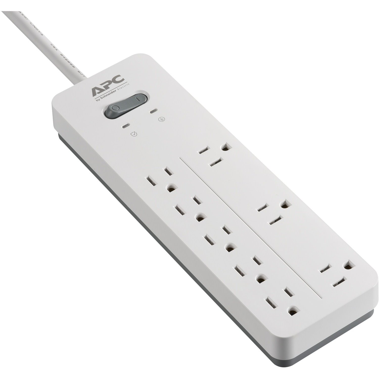 APC by Schneider Electric SurgeArrest Home/Office 8-Outlet Surge Suppressor/Protector