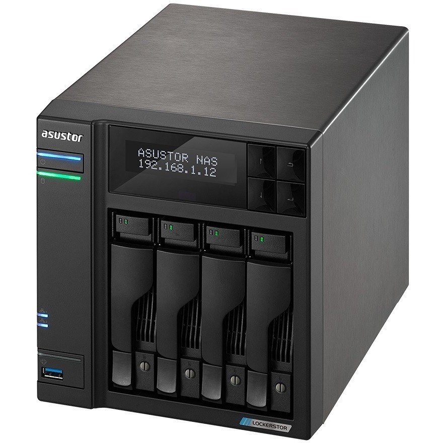 ASUSTOR Lockerstor 4 AS6604T SAN/NAS Storage System