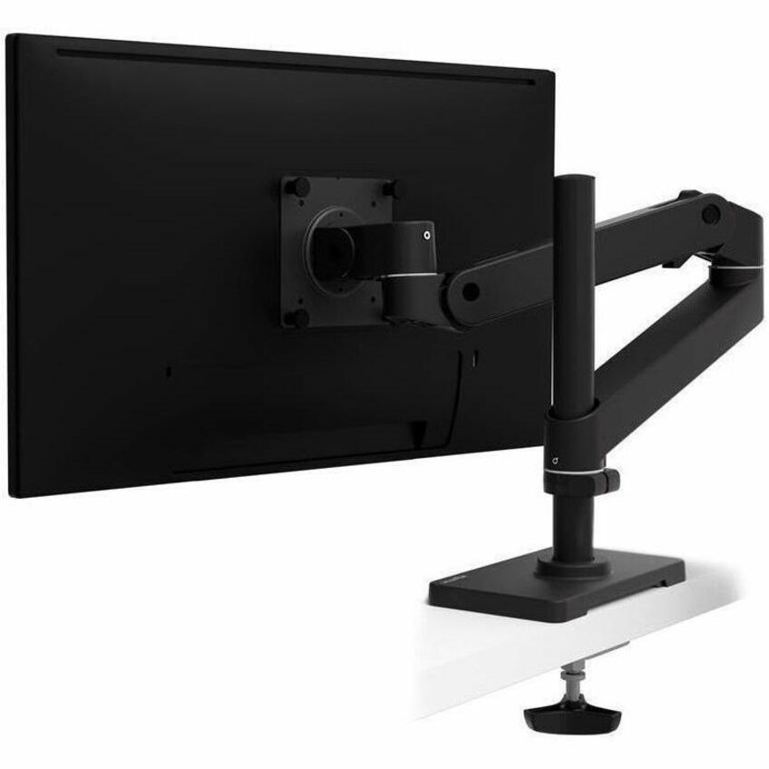 Ergotron Desk Mount for Monitor, LCD Display - Black