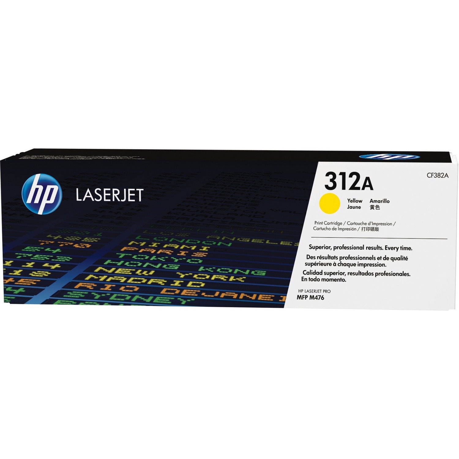 HP 312AC Original Laser Toner Cartridge - Yellow - 1 Pack