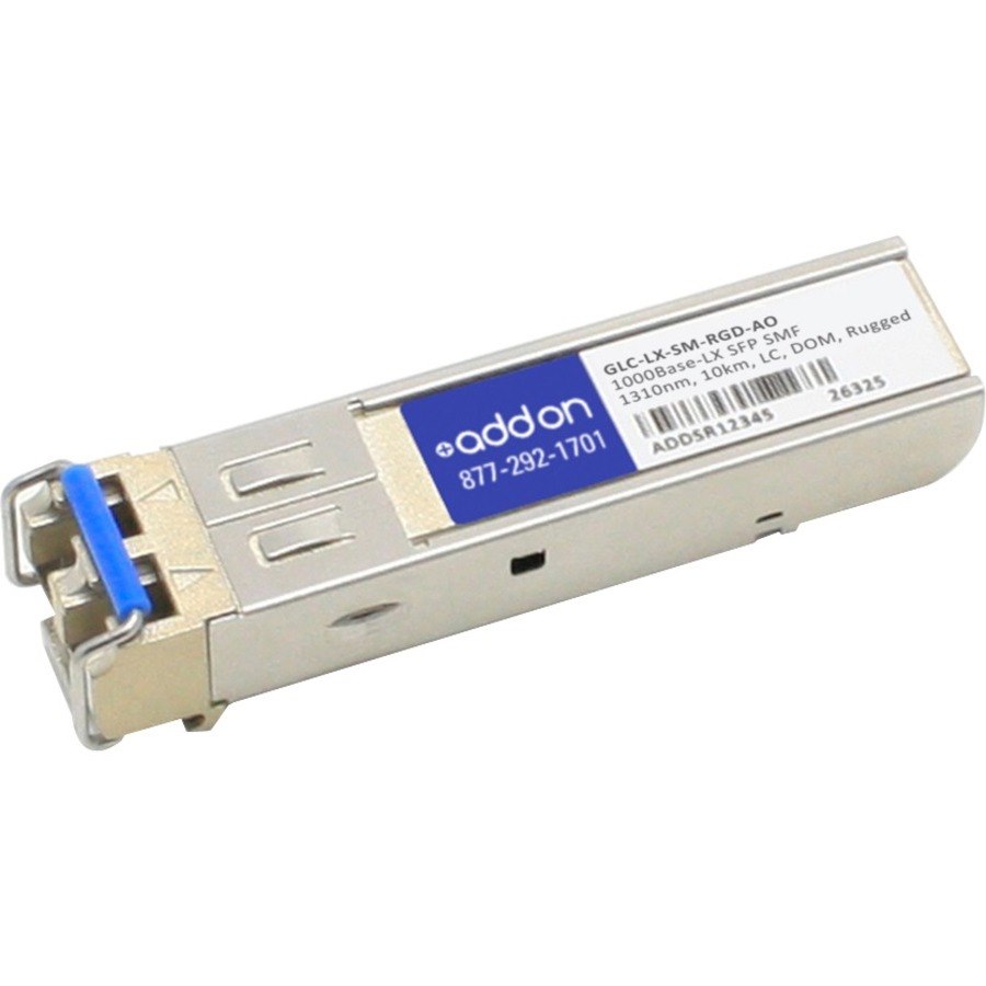 AddOn SFP (mini-GBIC) - 1 x LC 1000Base-LX Network - 1 Pack - TAA Compliant