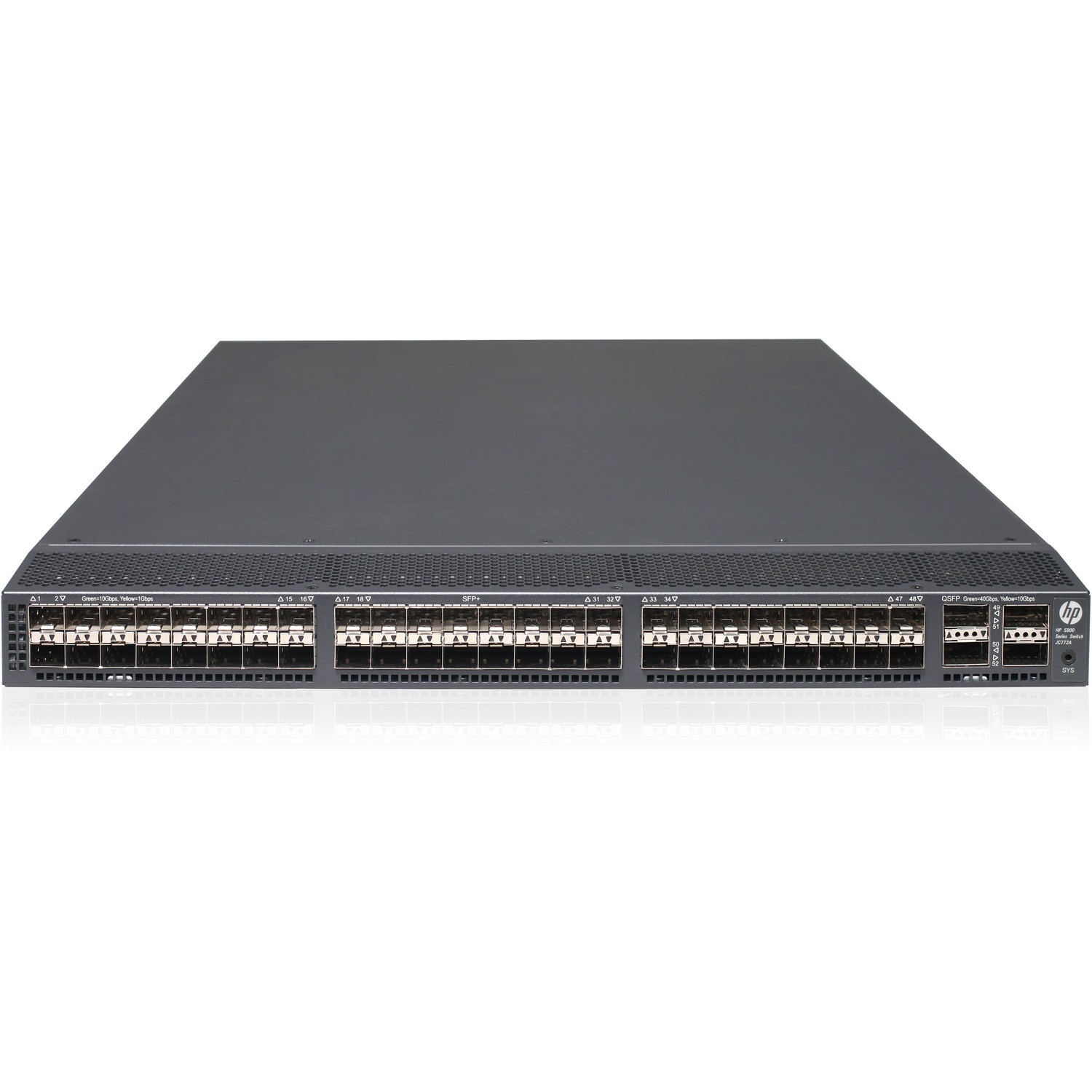 HPE 5900 5900AF-48XG-4QSFP+ Manageable Layer 3 Switch - 10GBase-X, 40GBase-X