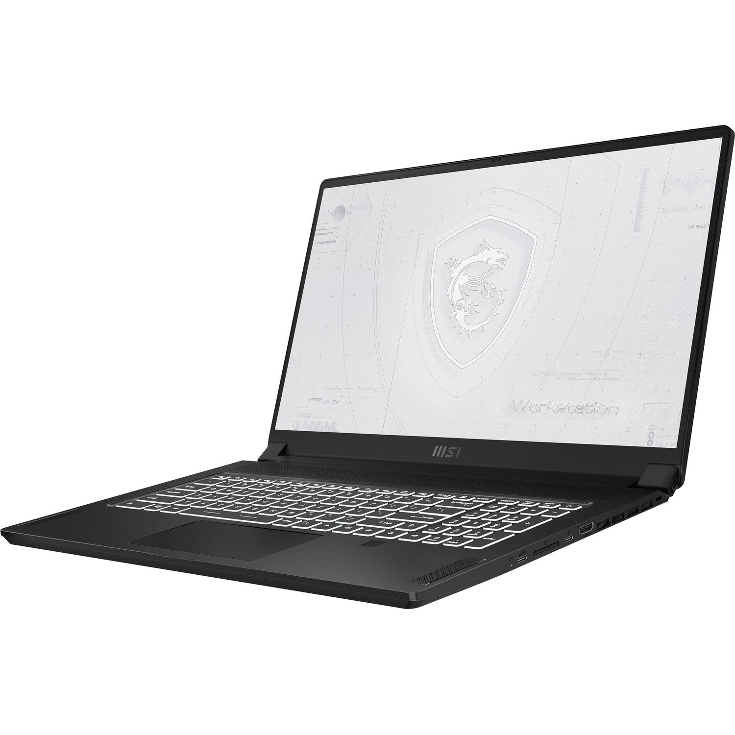 MSI WS76 WS76 11UM-468 17.3" Mobile Workstation - Full HD - Intel Core i9 11th Gen i9-11900H - 64 GB - 1 TB SSD - Black