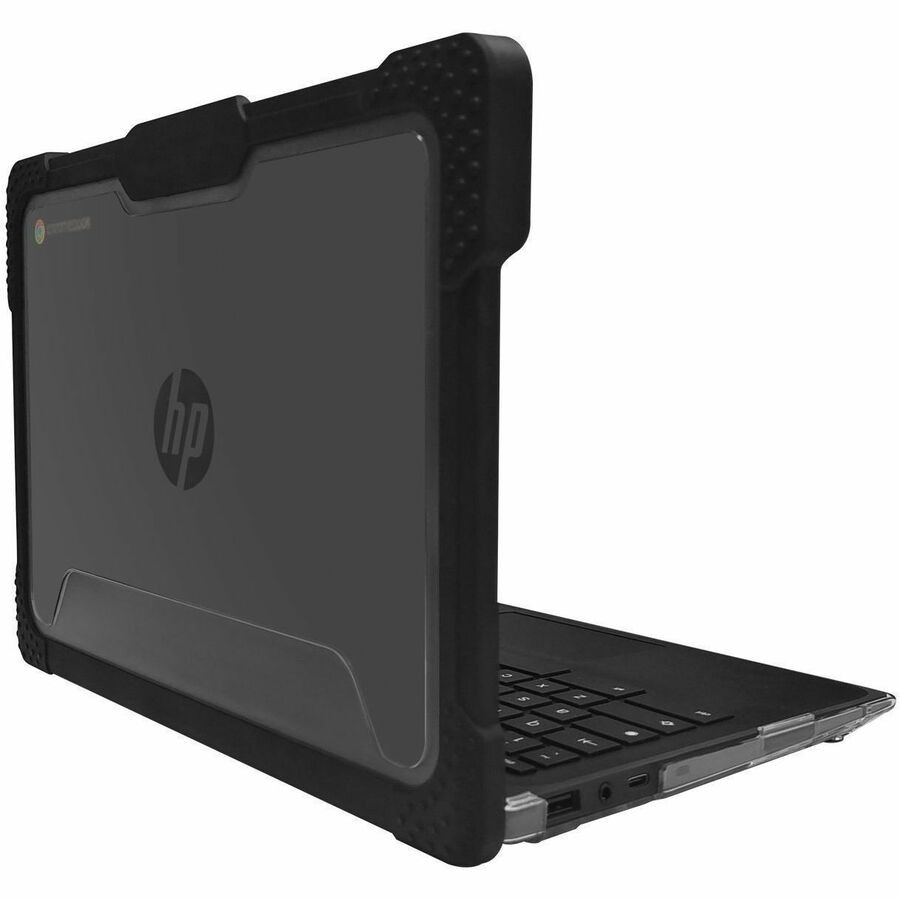 Techair - Notebook Hardshell Case - Clear - For HP Chromebook 11 G8, 11 G9, 11A G8, 11MK G9