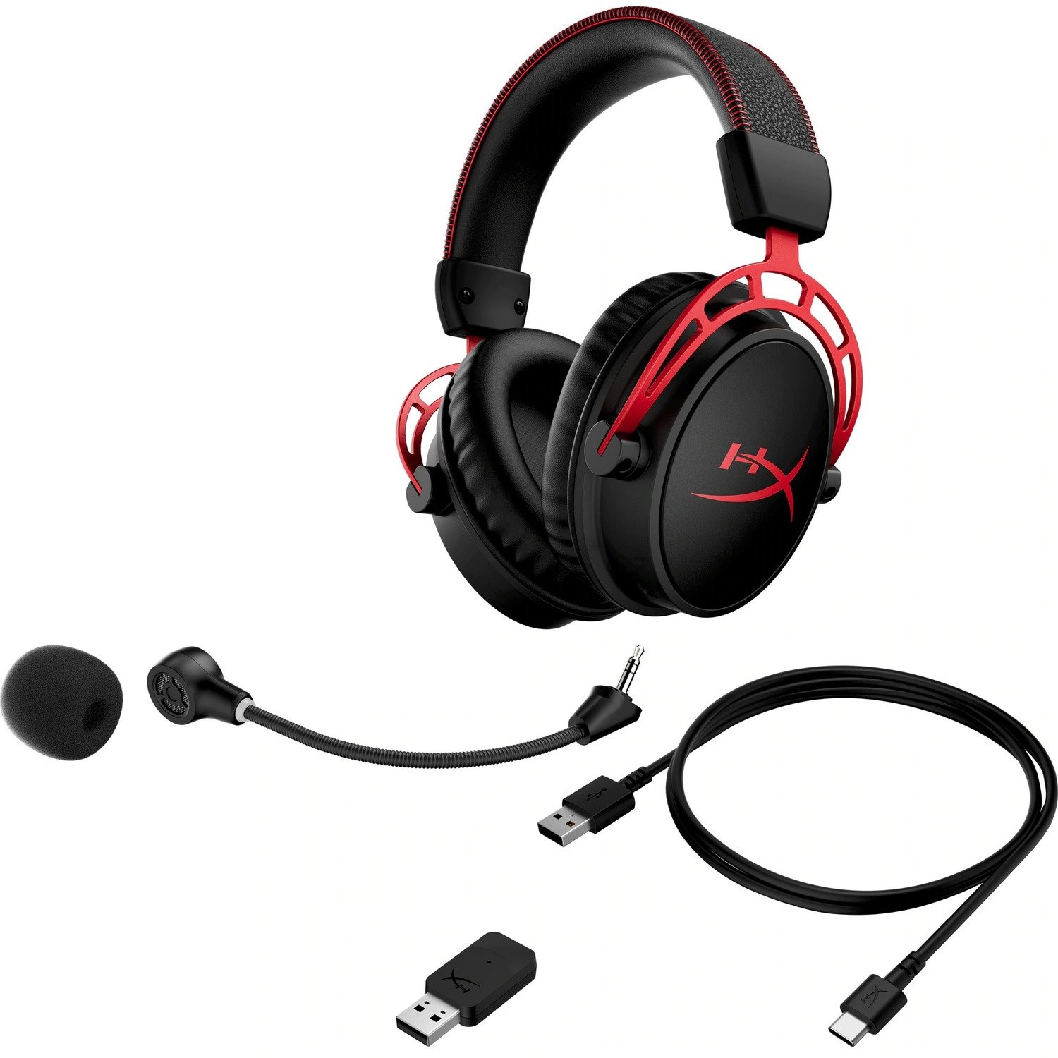 HyperX Cloud Alpha Wireless Gaming Headset (Black-Red)