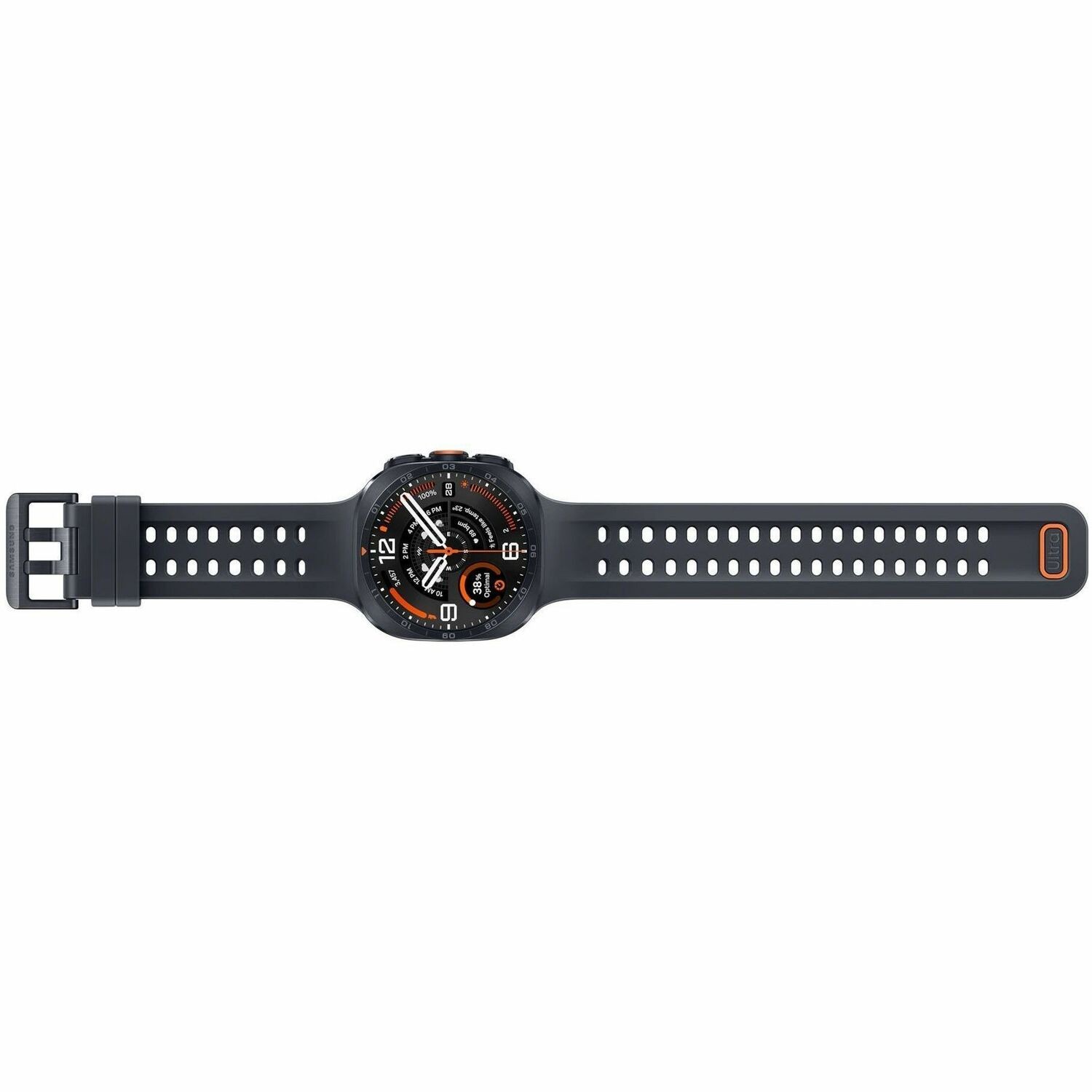 Samsung Galaxy Watch Ultra2 SM-L715F Smart Watch - 47.40 mm Case Height - 47.10 mm Case Width - Titanium Grey Body Color - Black Band Color - Titanium Case Material - Wireless LAN - 4G - LTE, UMTS