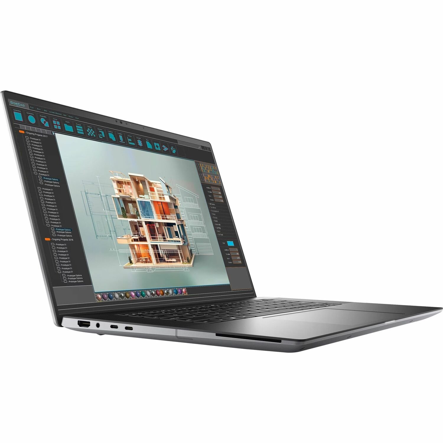 Dell Precision 5000 5690 16" Mobile Workstation - Full HD Plus - 60 Hz - Intel Core Ultra 9 185H - vPro Technology - Intel Evo Platform - 32 GB - 1 TB SSD - English (US) Keyboard - Anodized Titan Gray