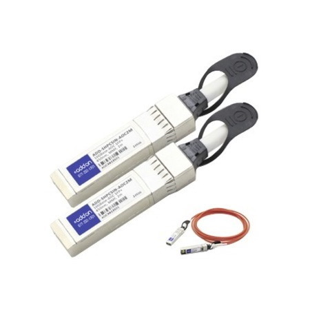 AddOn HP® JD092B to Intel® E10GSFPSR Compatible TAA Compliant 10GBase-AOC SFP+ to SFP+ Direct Attach Cable (850nm, MMF, 2m)