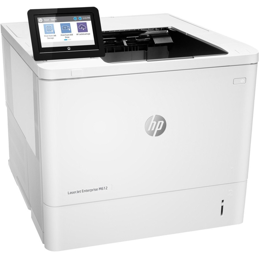 HP LaserJet Enterprise M612dn Desktop Laser Printer - Monochrome