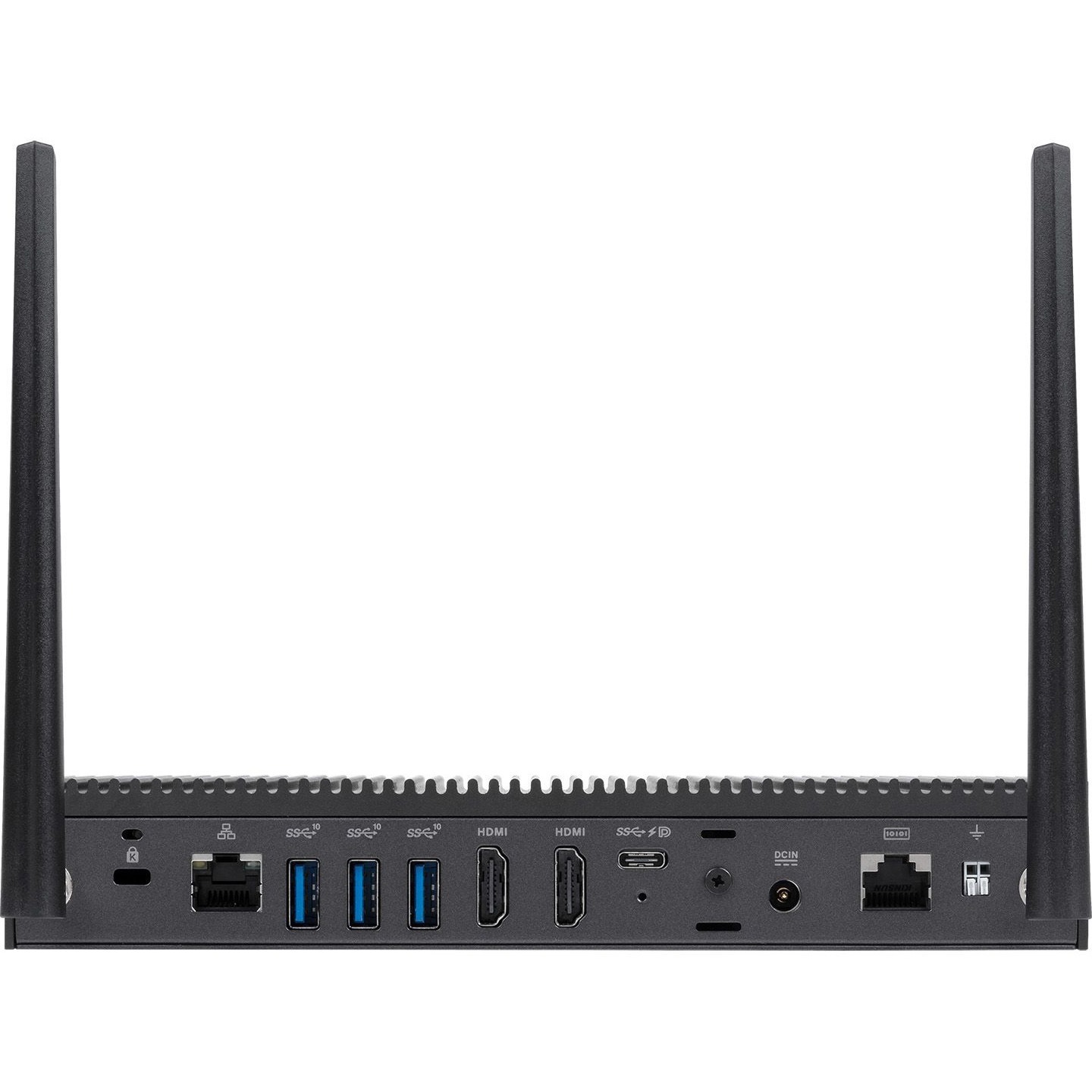 Asus Chromebox CHROMEBOX4-F3030U Desktop Computer - Intel Core i3 10th Gen i3-10110U - 8 GB - 128 GB SSD - Gun Metal