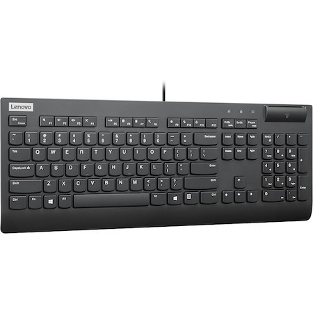 Lenovo Keyboard - Cable Connectivity - USB Interface - English (US) - Black