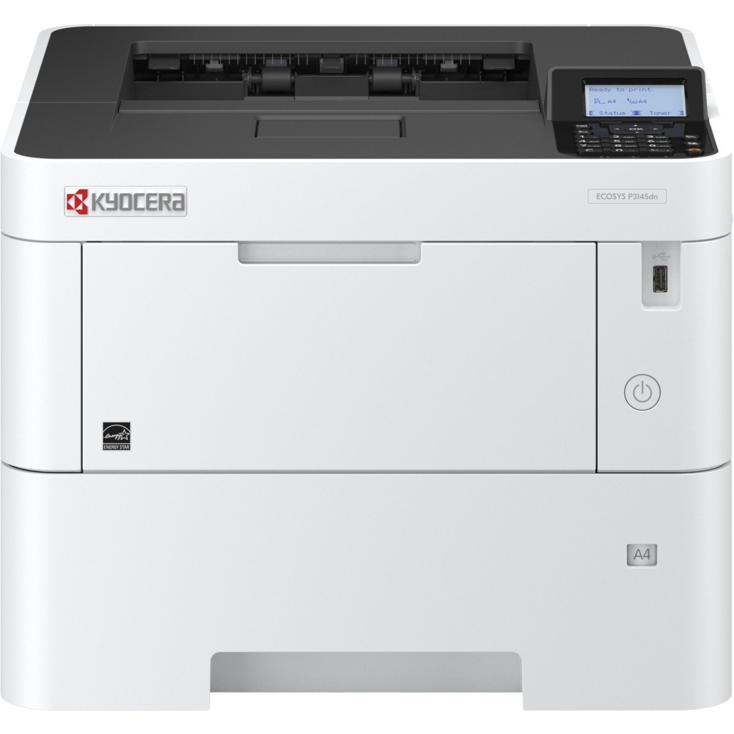 Kyocera Ecosys P3145dn Desktop Laser Printer - Monochrome