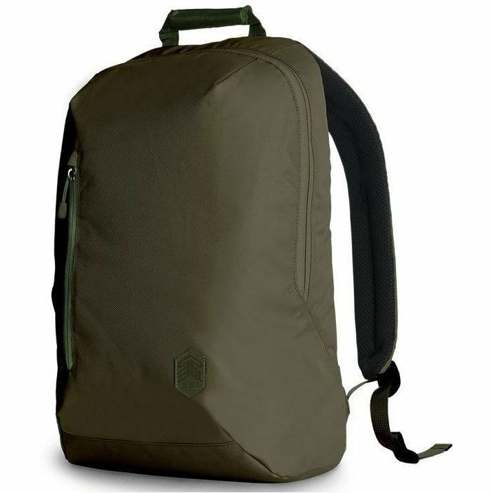 STM Goods Eco Carrying Case (Backpack) for 38.1 cm (15") to 40.6 cm (16") Notebook - Olive