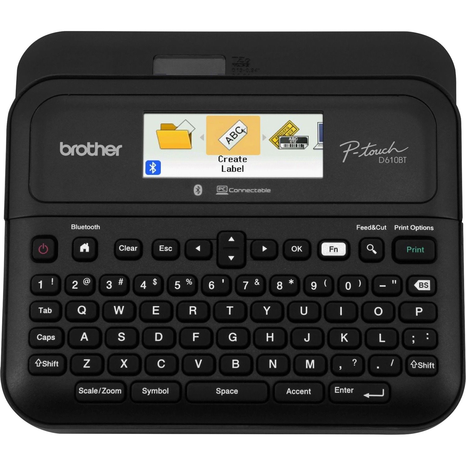 Brother P-touch PT-D610BT Business Professional Connected Label Maker With Bluetooth