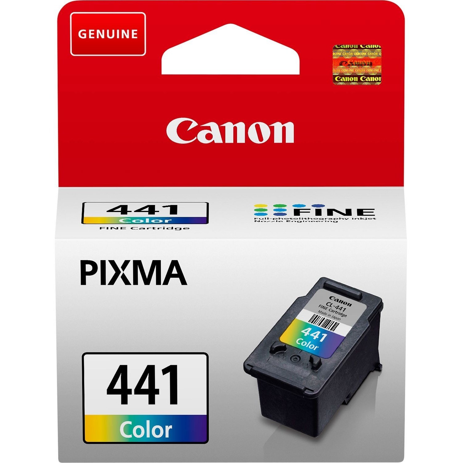Canon CL-441 Original Inkjet Ink Cartridge - Cyan, Magenta, Yellow - 1 Pack