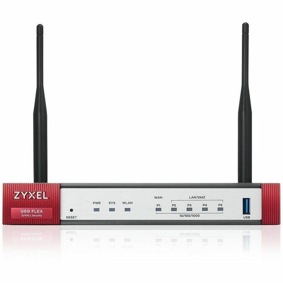 ZYXEL USGFLEX100AX - UTM Cyber Security and VPN Firewall | Wifi 6 802.11ax | Nebula Cloud Option | Hardware Only