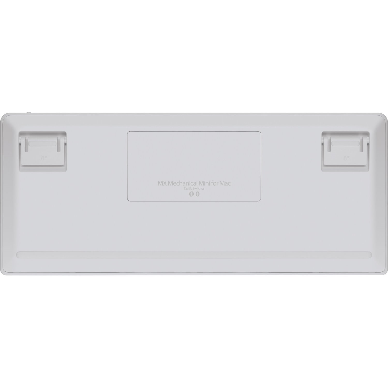Logitech MX Mechanical Mini Keyboard - Wireless Connectivity - USB Type C Interface - LED - Danish, Norwegian, Swedish, Finnish - QWERTY Layout - Light Grey