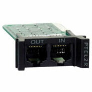 APC by Schneider Electric Replaceable, Rackmount, 1U, 2 Line Telco Surge Protection Module