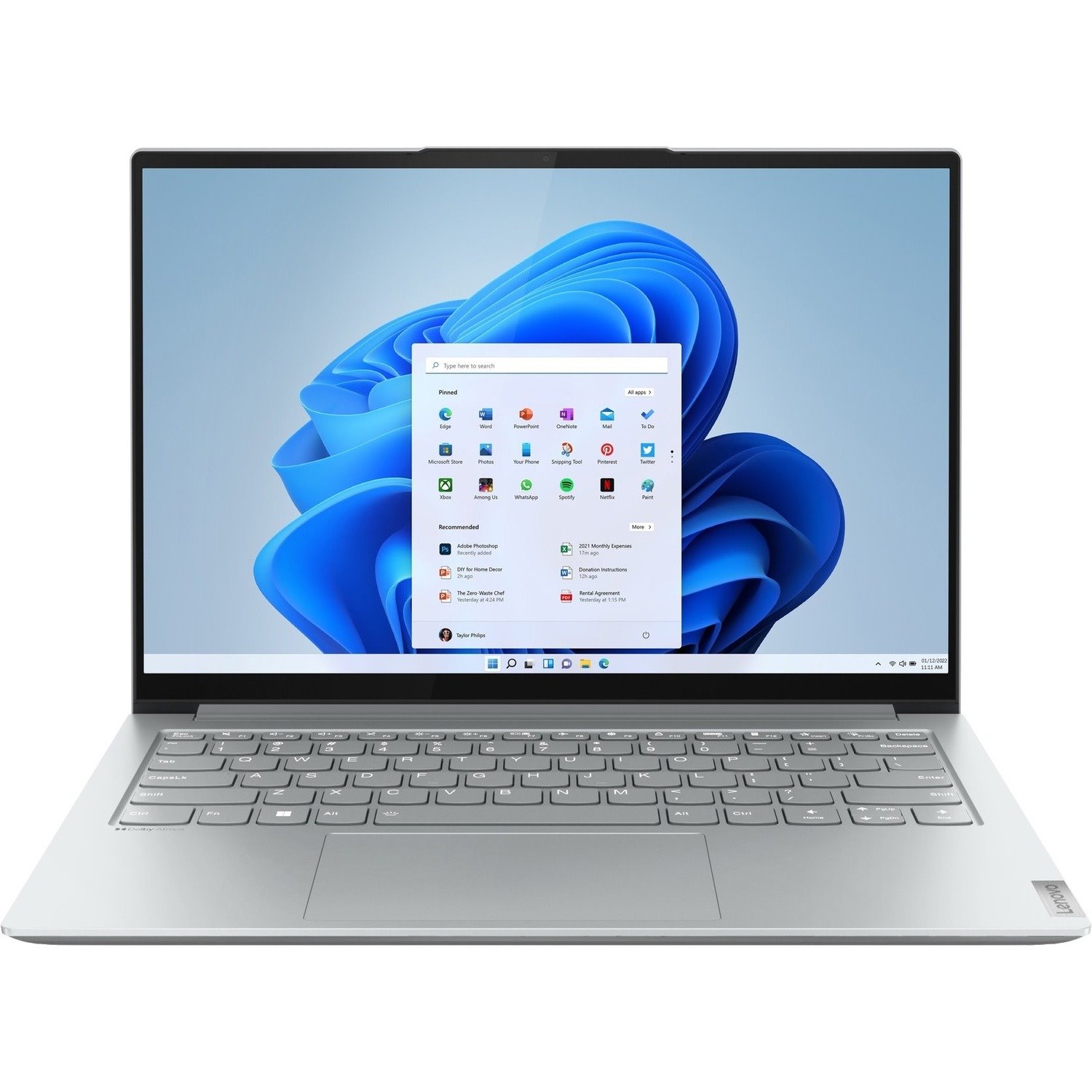 Lenovo IdeaPad Slim 7 14IAP7 82SX0002US 14" Touchscreen Notebook - 2.8K - Intel Core i7 12th Gen i7-1260P - Intel Evo Platform - 16 GB - 1 TB SSD - English (US) Keyboard - Cloud Gray