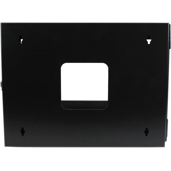 StarTech.com 4-Post 6U Hinged Wall-Mount Network Rack, 19" Open Frame Server Rack, Wall Mount Data Rack for IT Computer Equipment, TAA~