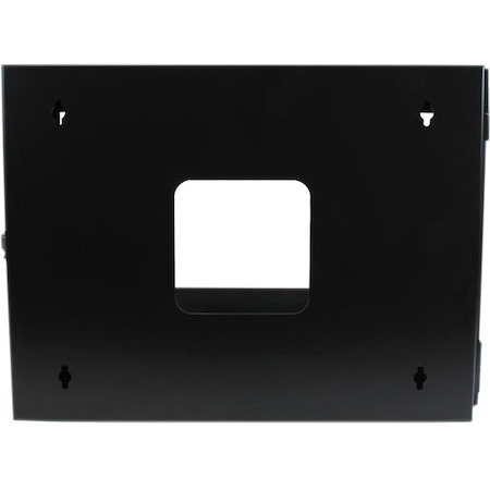 StarTech.com 4-Post 6U Hinged Wall-Mount Network Rack, 19" Open Frame Server Rack, Wall Mount Data Rack for IT Computer Equipment, TAA~