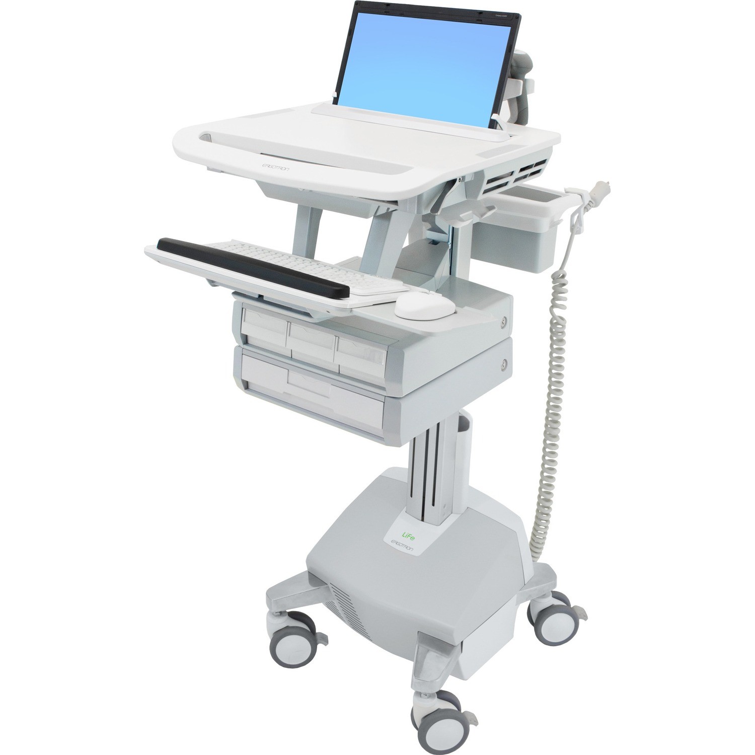 LAPTOP CART LIFE POWERED 4 DRAWERS
