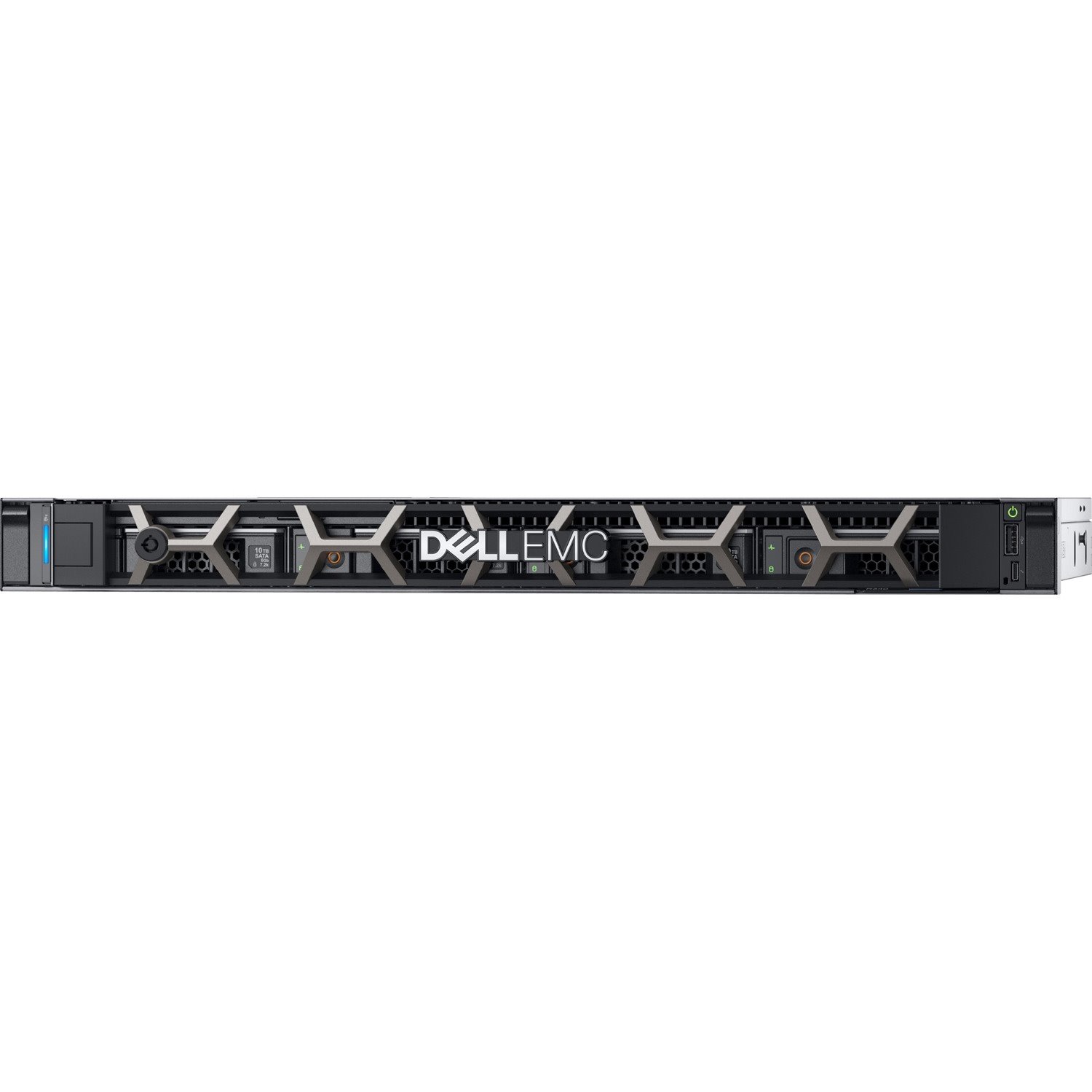 Dell EMC PowerEdge R340 1U Rack Server - 1 x Intel Xeon E-2234 3.60 GHz - 8 GB RAM - 1 TB HDD - (1 x 1TB) HDD Configuration - Serial ATA/600, 12Gb/s SAS Controller - 3 Year ProSupport