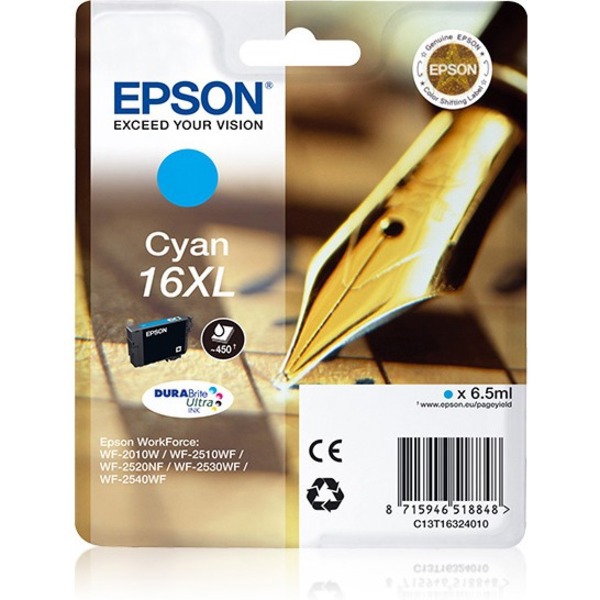 Epson DURABrite Ultra Inkjet Ink Cartridge - Cyan Pack