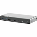 Alogic Universal DV4 USB Type C Docking Station for Notebook, Computer, MacBook - Charging Capability - Memory Card Reader - SD - 100 W - Space Gray - Desktop
