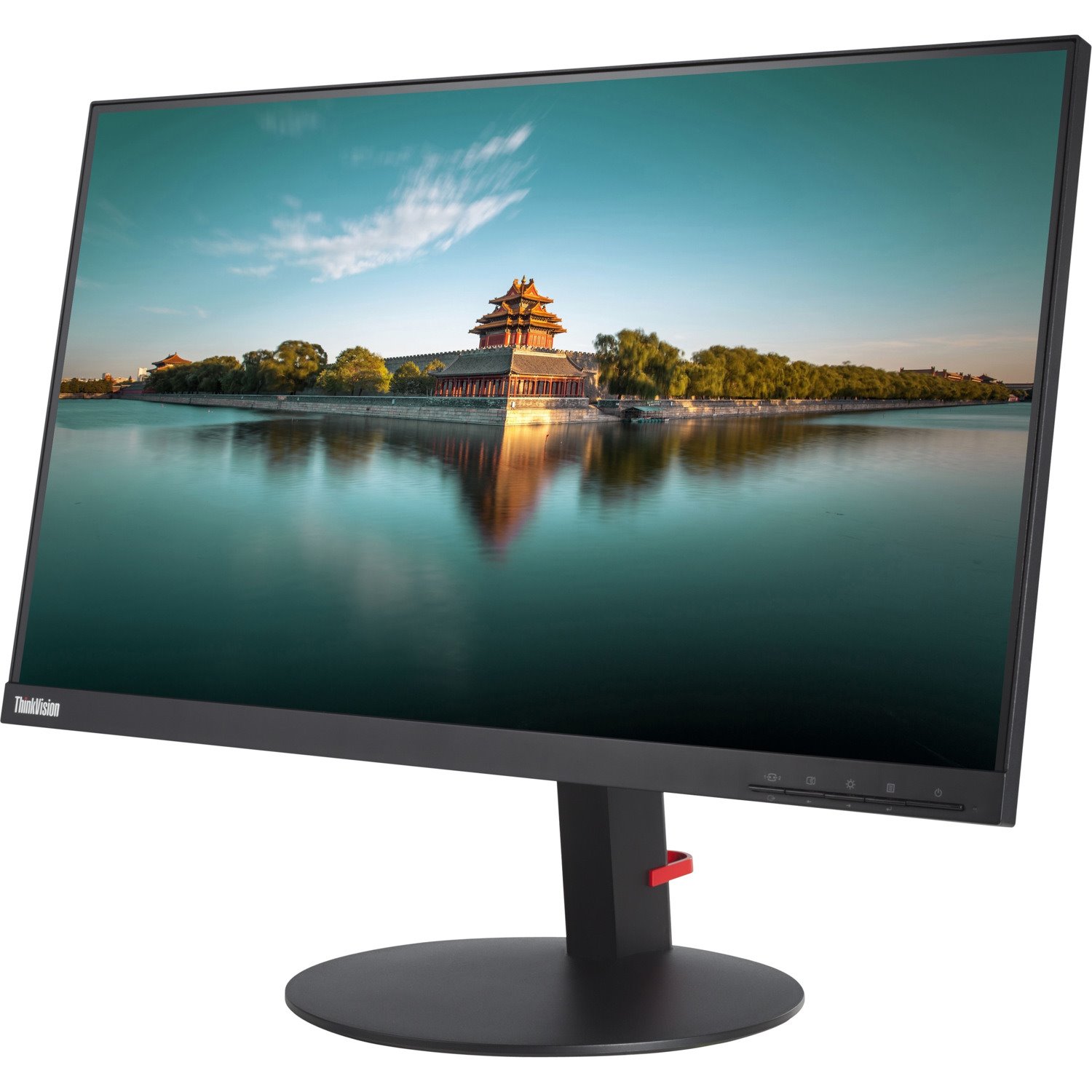 Lenovo ThinkVision T24i-10 24" Class Full HD LCD Monitor - 16:9 - Black
