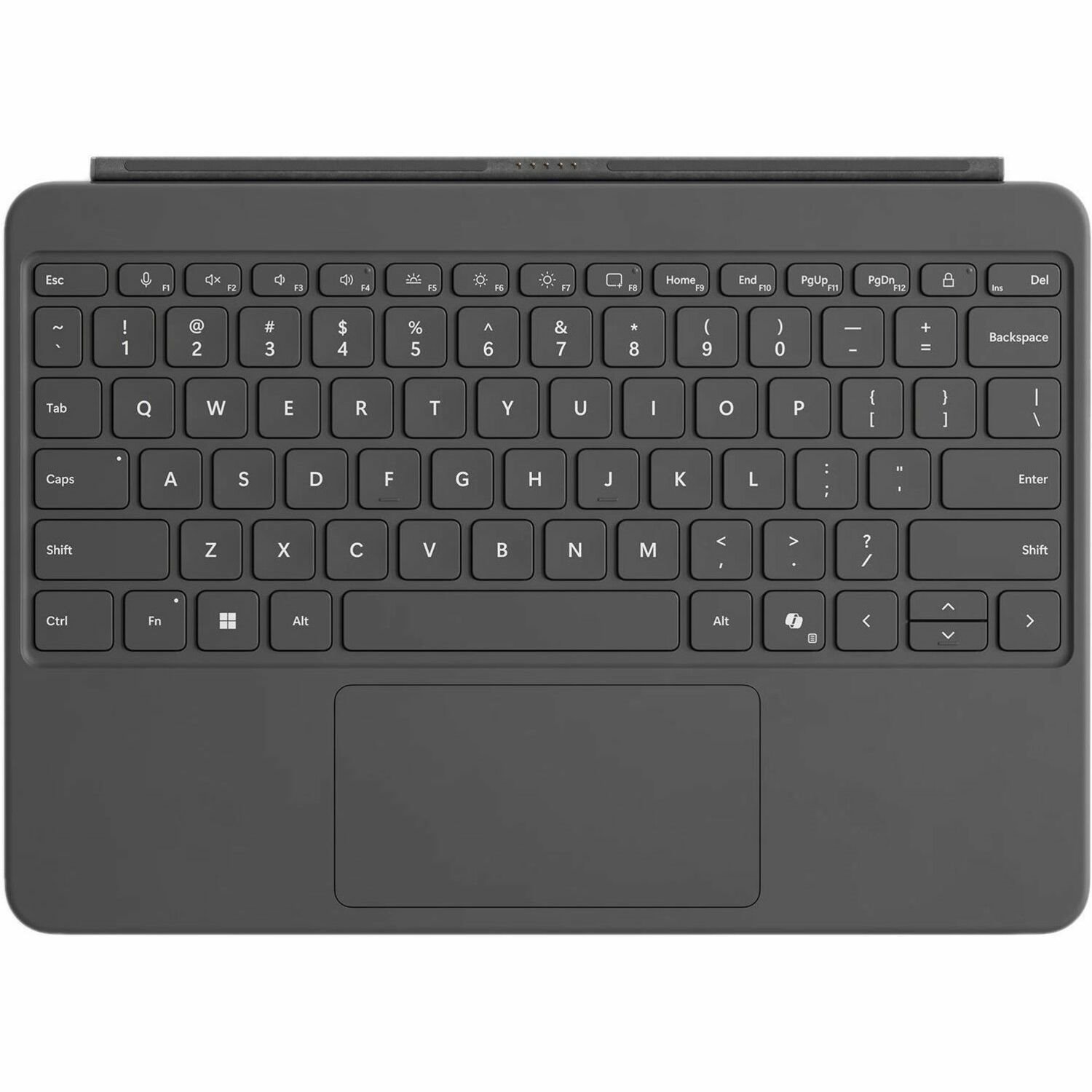 Microsoft Toetsenbord/hoes voor 30,5 cm (12") Microsoft Surface Pro Tablet-pc - Leisteen