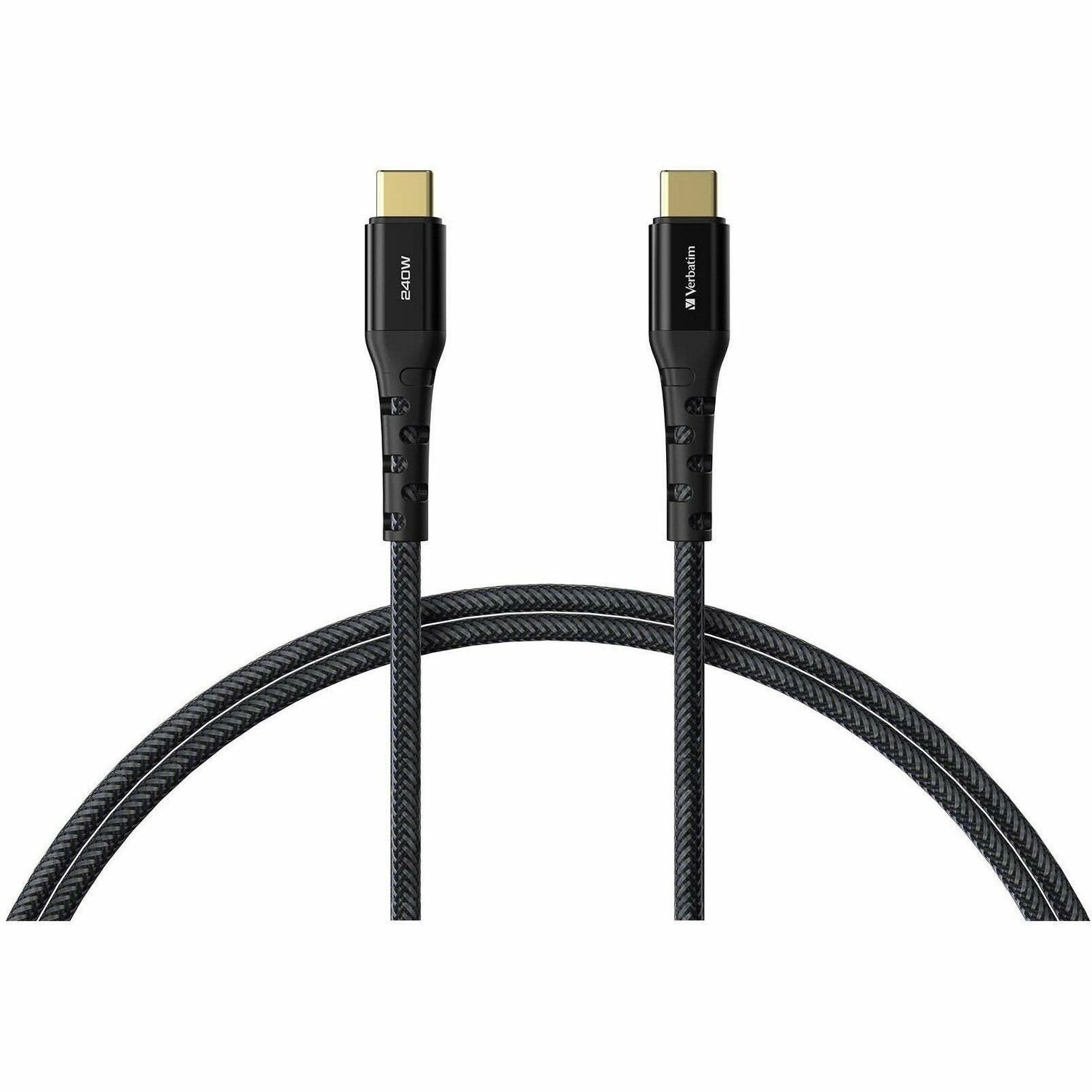 Verbatim Cable 240W USB-C to USB-C 120CM, PD 3.1 and QC 3.0 and 4.0 Premium Cable