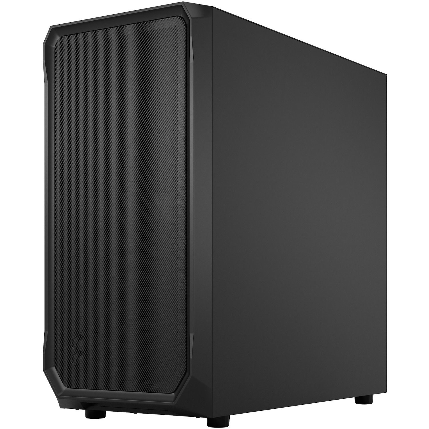 Fractal Design Focus 2 Computer Case - Mini ITX, Mini ATX, ATX Motherboard Supported - Tower - Tempered Glass, Steel, Mesh - Black