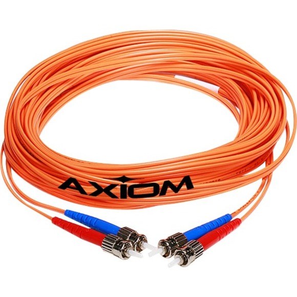 Axiom LC/LC Multimode Duplex OM1 62.5/125 Fiber Optic Cable 2m